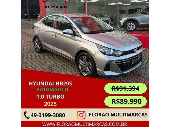 HYUNDAI HB20S 1.0 TGDI FLEX COMFORT PLUS AUTOMÁTICO